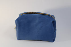 Collection of Small Blue Bison Aftershave/Dopp Bag in a gallery layout