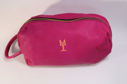 Collection of Large Pink Bison Aftershave/Dopp Bag in a gallery layout