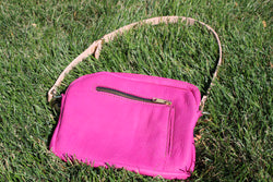 Collection of Pink Bison Crossbody Bag. in a gallery layout